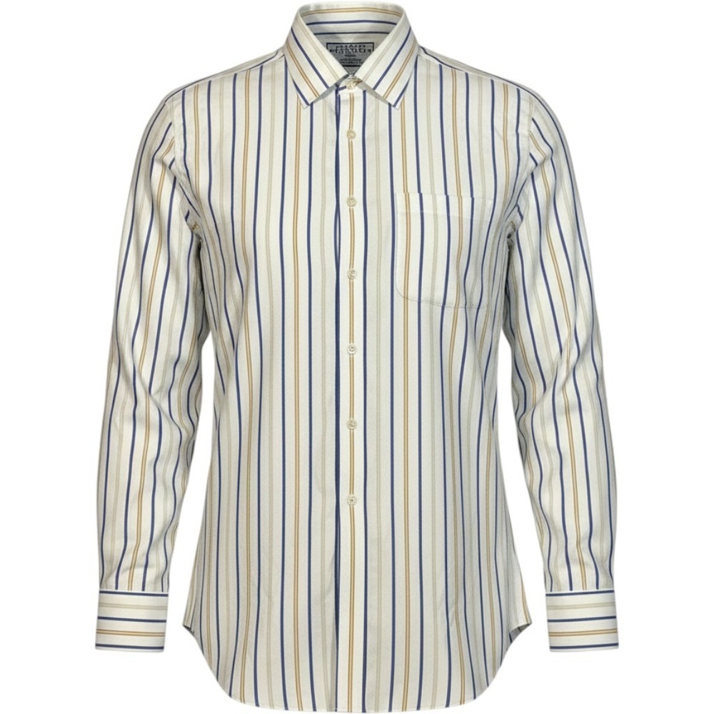 Charles‎ Tyrwhitt Classic Mens Button Down Shirt 16.5 34in Non Iron Stripes